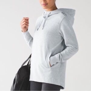 Lululemon Split Pullover Heathered (25)Grey/Seal Grey